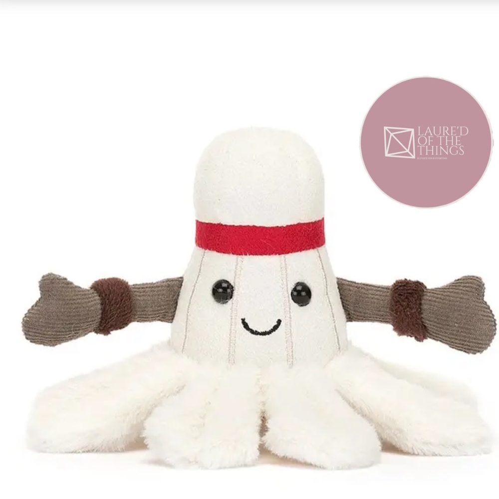 NWT JellyCat Amuseables Badminton Plush Toy